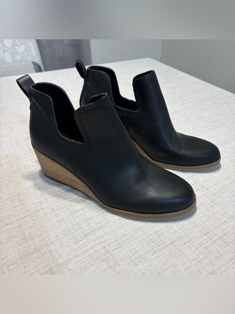 TOMS Kallie Wedge Booties